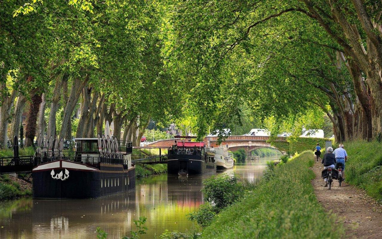 Evasion Depaysante Canal Du Midi* Jardin &Terrasse Castelnaudary Kültér fotó